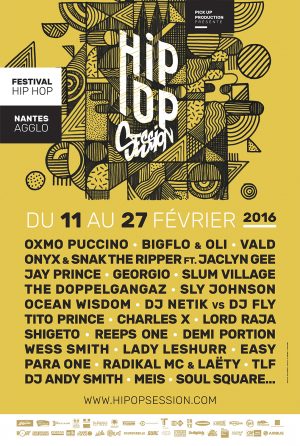 Affiche HIP OPsession 2016