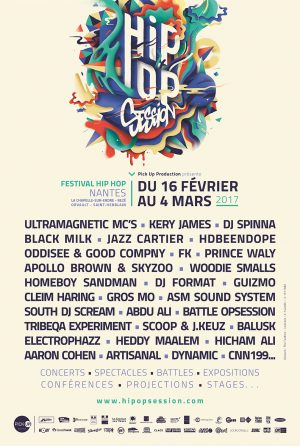 Affiche festival HIP OPsession 2017