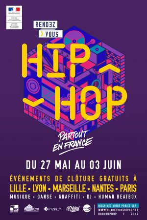 Affiche RDV Hip Hop 2017 - France