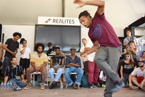 Battle de danse hip hop pour Réalités, partenaire officiel de The Bridge 2017